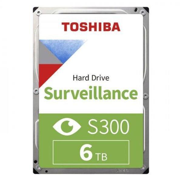 TOSHIBA 3.5 S300 6TB 5400RPM 256MB SATA3 Güvenlik HDD HDWT860UZSVA (Güvenlik 7/24) - Image 1