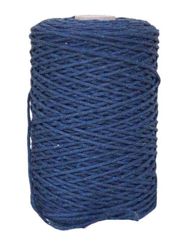 Pamuk Makrome 2 mm İndigo - Image 1