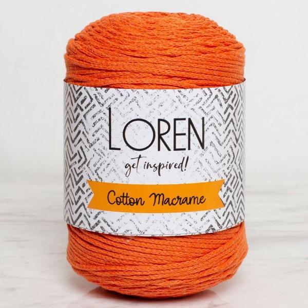 Loren Cotton Macrame Turuncu - R096 - 34370 - Image 1