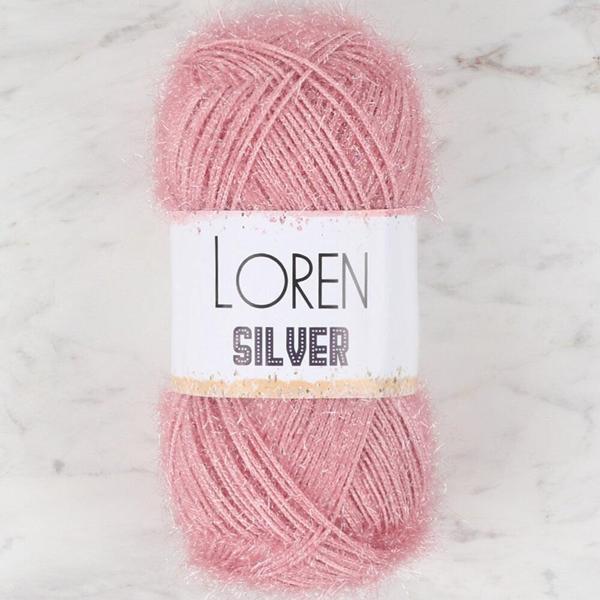 Loren Silver Pembe El Örgü İpi - RS0038 - 34080 - Image 1