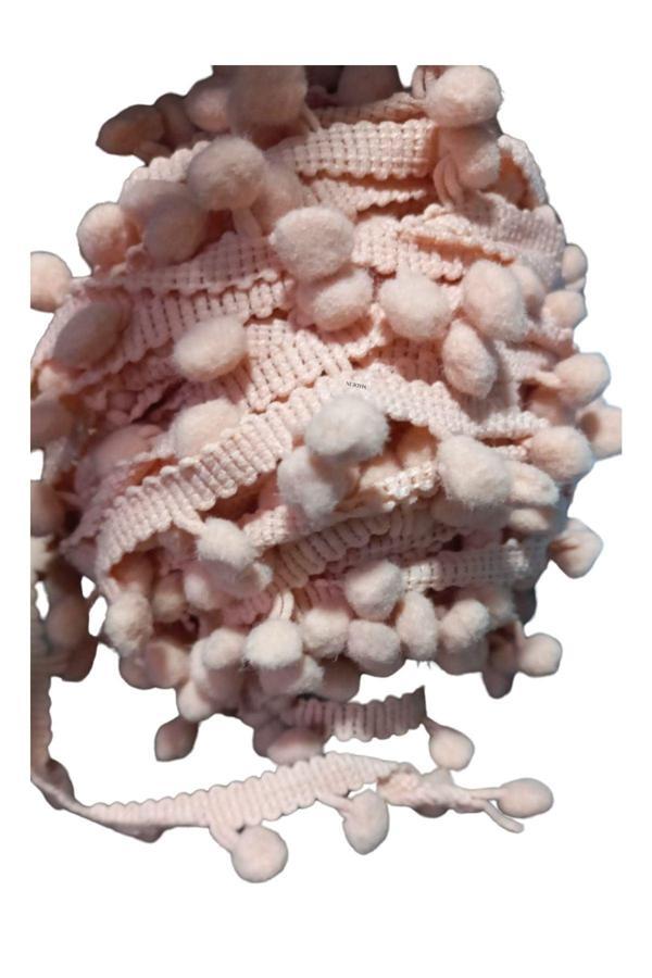 Sıralı Ponpon 1 Metre Somon - Image 1