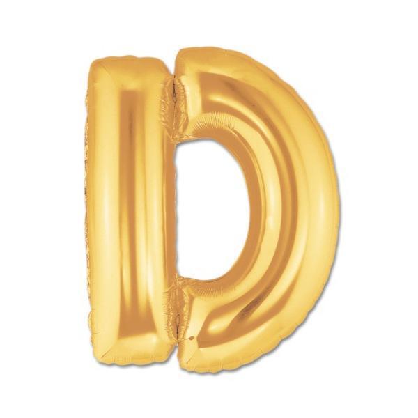 Altın Sarısı Folyo Harf Balon 1 Metre - Image 1