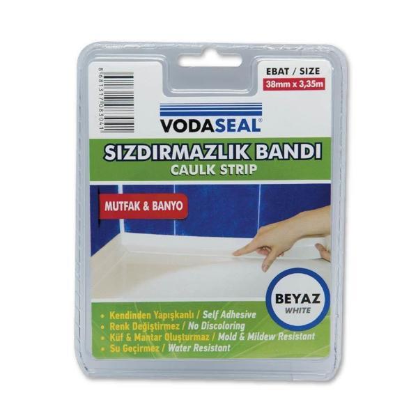 Vodaseal Küvet Kenar Sızdırmazlık Bandı 38 mm 3,35 Metre - Image 1