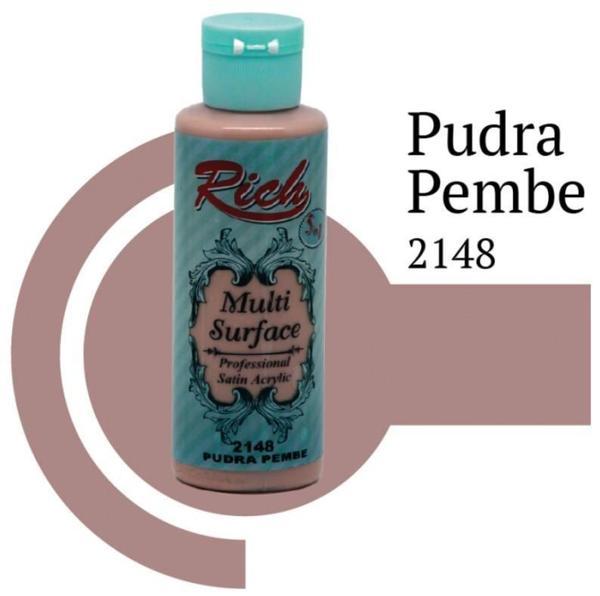 Rich Multi Surface 2148 Pudra Pembe Akrilik Boya 120 cc - Image 1