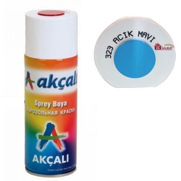Akçalı Sprey Boya 400 ml 323 Açık Mavi - Image 1