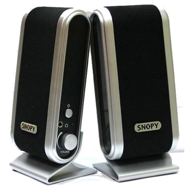 SNOPY SN-820 1+1 0.13W RMS Gümüş-Siyah Speaker - Image 1