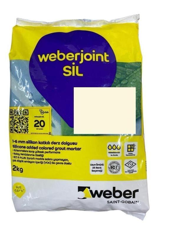 Weber Joint Sil 409 Bozdağ Krem Derz Dolgu 2 Kg - Image 1