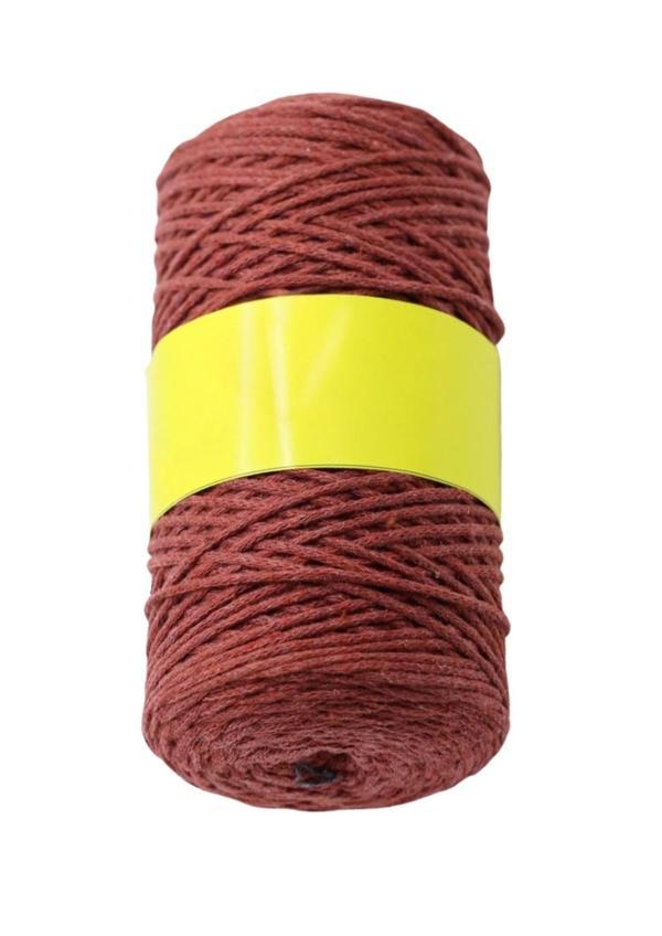 Pamuk Makrome 2 mm Kiremit - Image 1