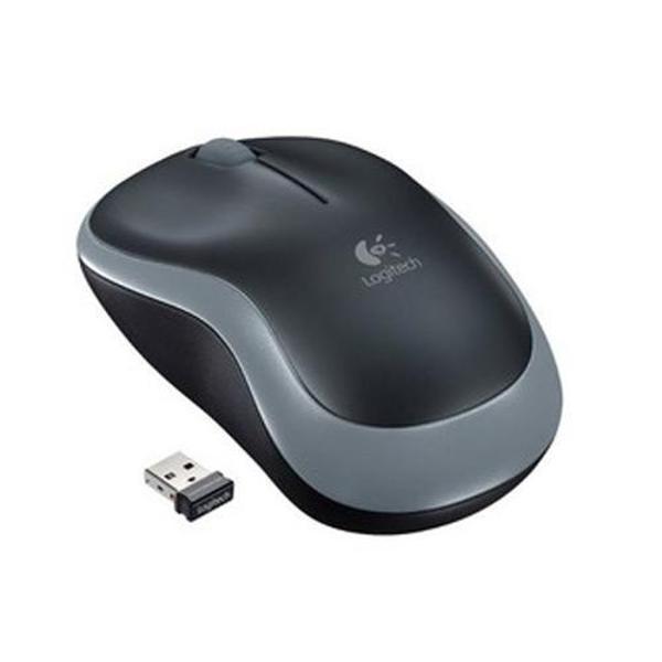 Logitech M185 910-002235 Kablosuz+USB Nano Alıcılı Siyah/Gri Mouse - Image 1