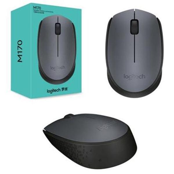 Logitech M170 910-004642 Kablosuz Optic Siyah Mouse - Image 1