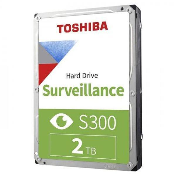 TOSHIBA 3.5 S300 2TB 5400RPM 128MB SATA3 Güvenlik HDD HDWT720UZSVA (Güvenlik 7/24) - Image 1