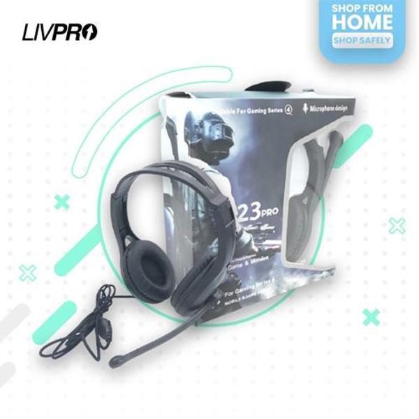 EYFEL Mikrofonlu Gaming Kulaklık Siyah XPRO SERİSİ - Image 1