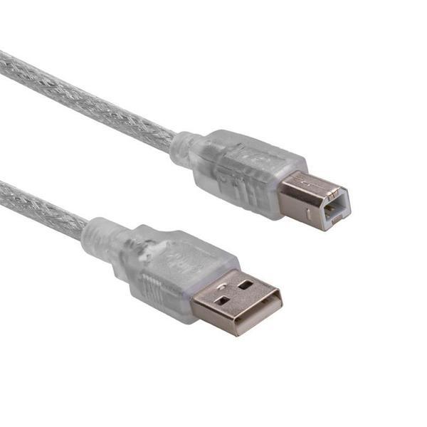 S-LINK SL-U2015 1,5MT USB 2.0 ŞEFFAF YAZICI KABLOSU - Image 1