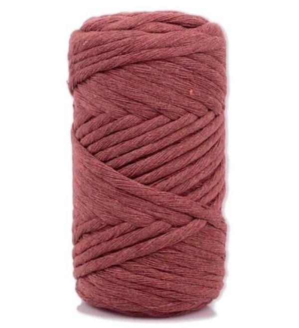 Pamuk Makrome 4 mm İp Kiremit - Image 1