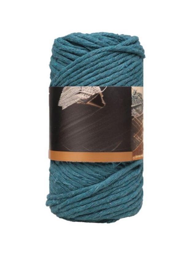 Pamuk Makrome 4 mm İp Petrol - Image 1