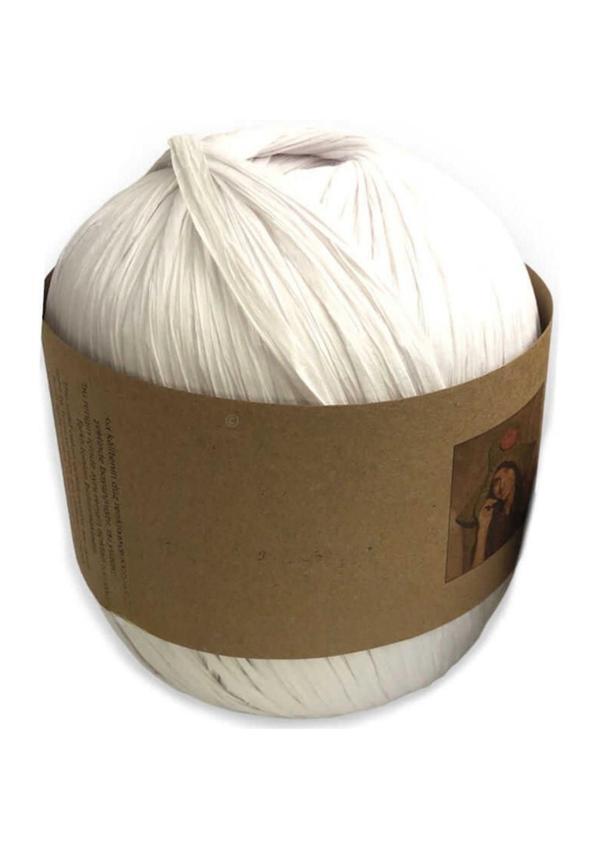 Rafya İp 50 gr Beyaz - Image 1