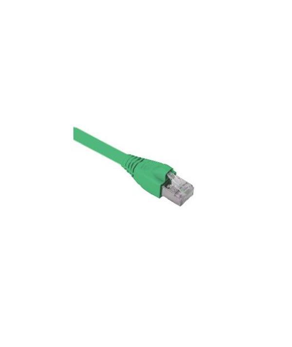 Cat6A S/FTP Patch Cord LSOH 1m Yeşil - Image 1