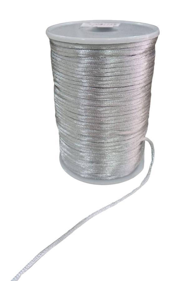 Sıçan Kuyruğu ip Floş 0,5 mm Gümüş 1 Metre - Image 1