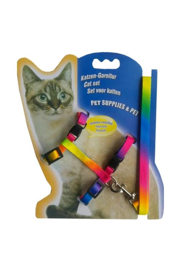 Multicolor Kedi Tasması - Image 1