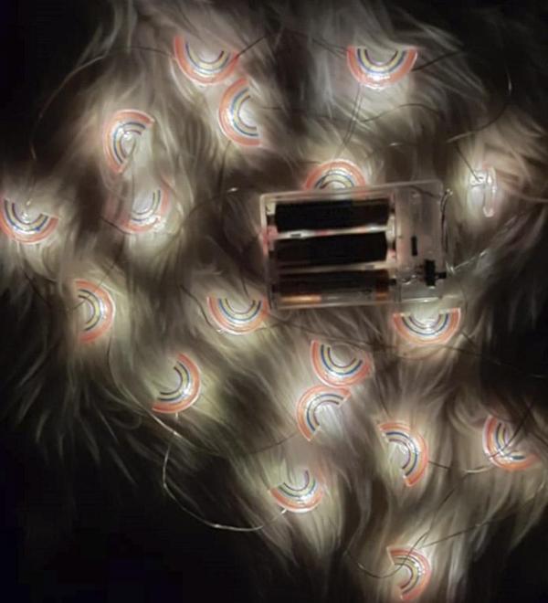 Led Işıklı Gökkuşağı Dekoratif İp - Image 1