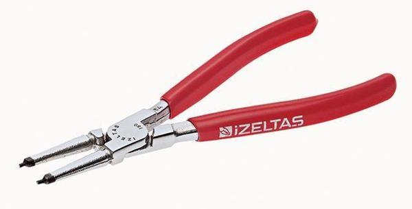 İzeltaş 3321 İç Segman Pensi 225 mm Yaysız Düz - Image 1