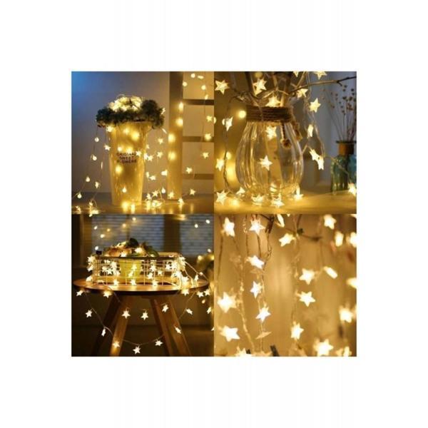 3 Metre Yıldız Şekilli LED Işık  - Image 1