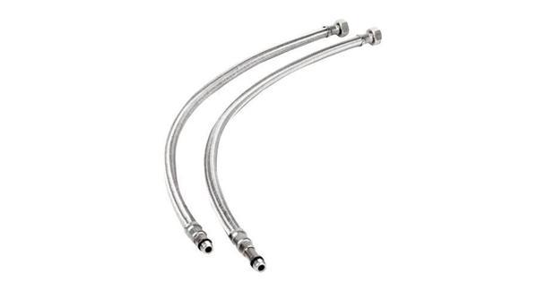 Batarya Flex Hortum 3/8-M10 80 cm Kısa Uç - Image 1