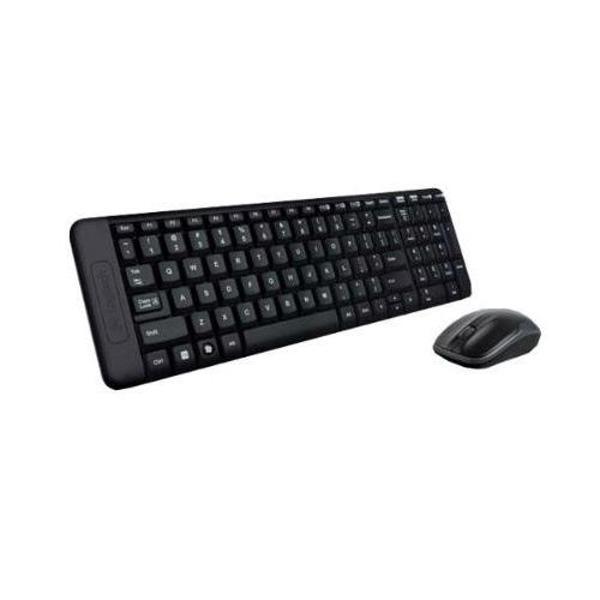 Logitech MK220 Q Kablosuz Siyah Multimedya Klavye/Mouse Set 920-003163 - Image 1