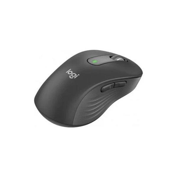 Logitech M650 L 910-006236 SIGNATURE KABLOSUZ Usb Nano Alıcılı SAĞ EL BÜYÜK BOYUTLU Siyah Mouse - Image 1