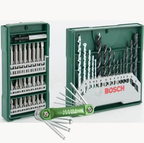 Bosch X-Line 41 Parça Vidalama ve Allen Aksesuar Seti - Image 1