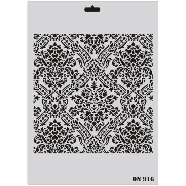 Rich Dantel Seri DN-916 Stencil 35x25 cm - Image 1