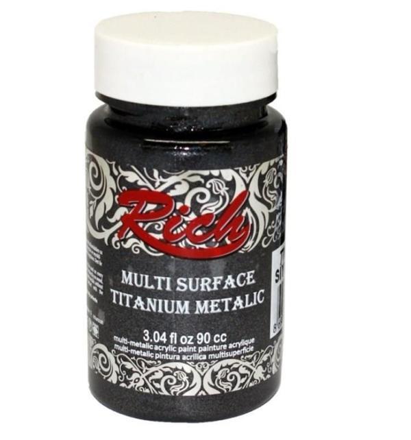 Rich Multi Surface Titanium 2544 Siyah Metalik 90 cc - Image 1