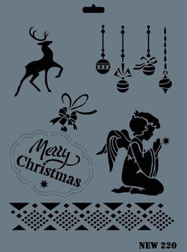 Rich New Seri N-220 Stencil 35x25 cm - Image 1