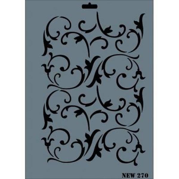 Rich New Seri N-270 Stencil 35x25 cm - Image 1