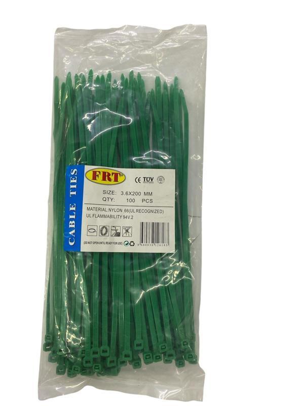 Ennalbur FRT Yeşil 3,6X200 Kablo Bağı - Image 1