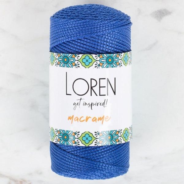 Loren Macrame Saks Mavi El Örgü İpi - RM 0252 - 34352 - Image 1