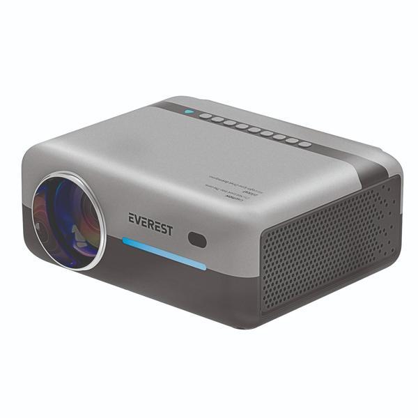Everest PJ03 UPPER PRO 1920*1080P 8000 Lümen 300 ANSL Android 9.0 4K Ekran Yansıtmalı FULL HD Projeksiyon - Image 1