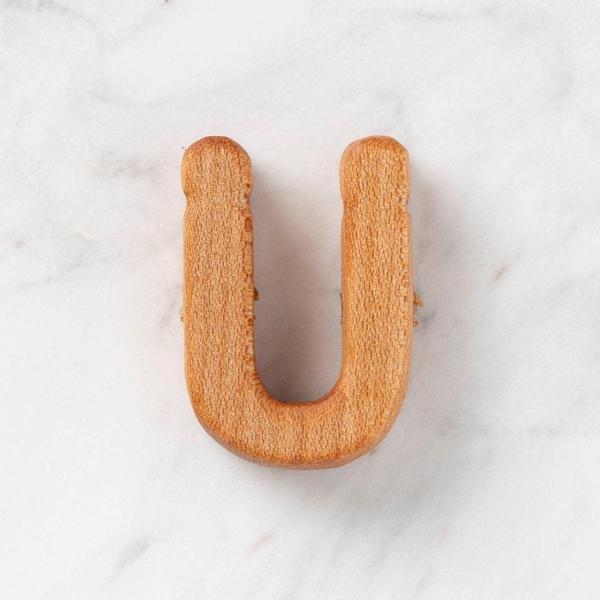 Hobi Baby Organik Ahşap Harf - Ü - Image 1