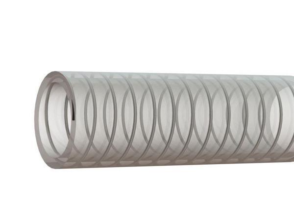 Sertsan 50 mm Şeffaf Çelik Telli Emiş Hortumu 2 Metre - Image 1