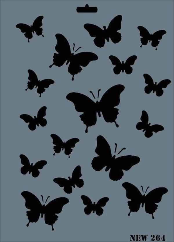 Rich New Seri N-264 Stencil 35x25 cm - Image 1