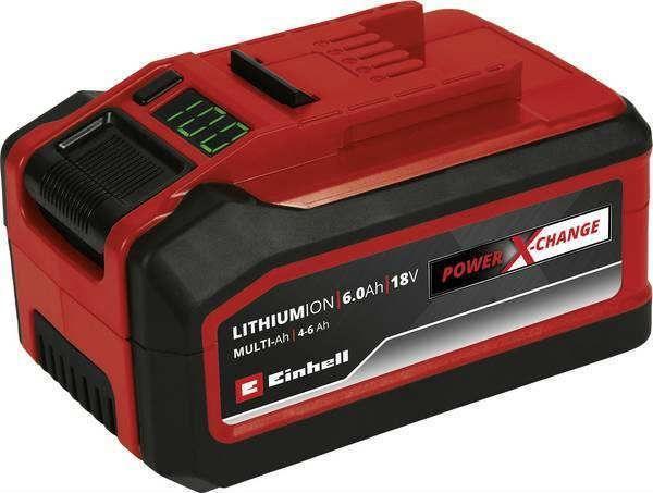 Einhell PXC Plus 18V 4-6 Ah Multi-Ah 6 Ah Yedek Akü - Image 1