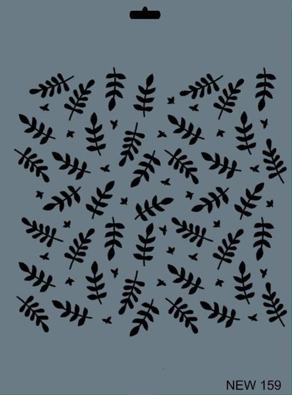 Rich New Seri N-159 Stencil 35x25 cm - Image 1