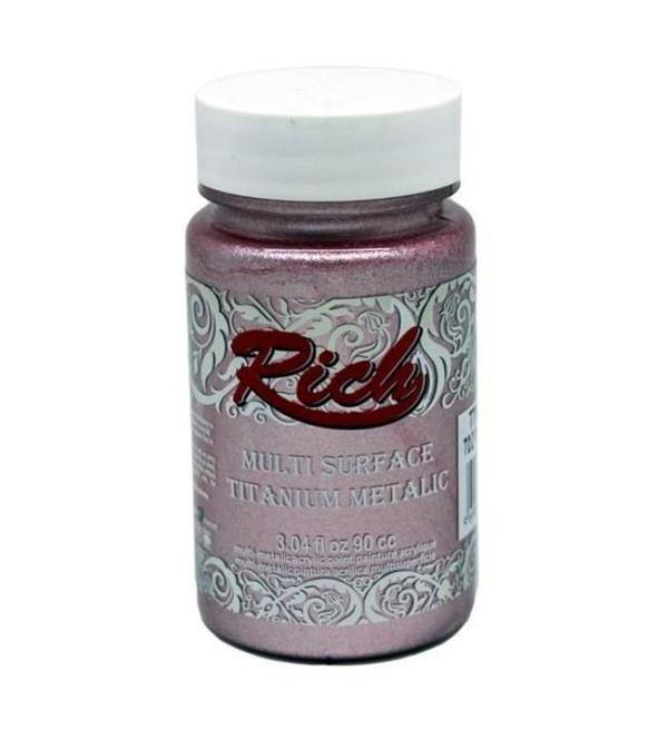 Rich Multi Surface Titanium 2556 Toz Pembe Metalik 90 cc - Image 1