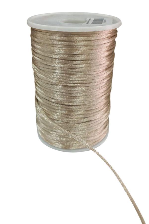 Sıçan Kuyruğu ip Floş 0,5 mm Bej 10 Metre - Image 1