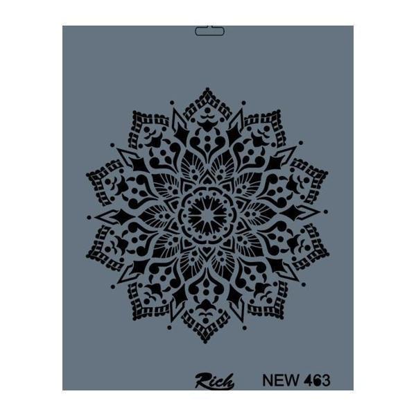 Rich New Seri N-463 Stencil 35x25 cm - Image 1