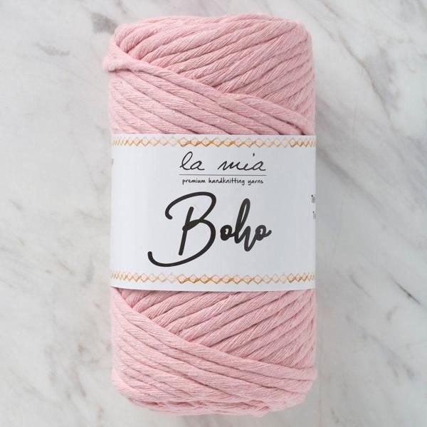 La Mia Boho Açık Pembe Büküm Makrome İpi - L185 - 33998 - Image 1