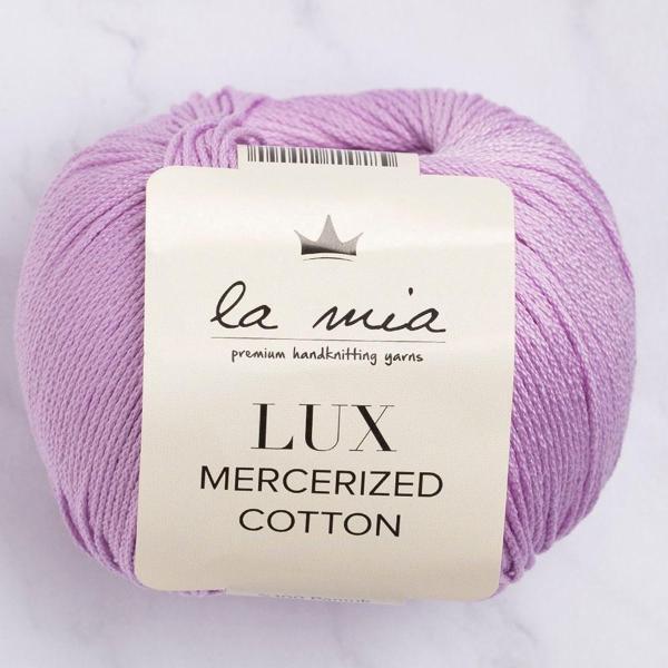 La Mia Lux Mercerized Cotton Lila El Örgü İpi - 53 - 33747 - Image 1