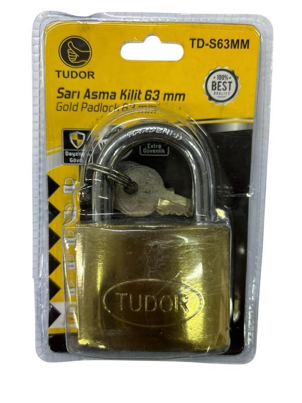 Ennalbur Tudor 63 mm Sarı Asma Kilit - Image 1