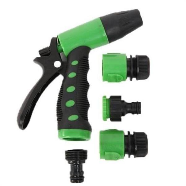 BUFFER® 2 Fonksiyonlu 5li Bahçe Tarla Otomatik Sulama Tabancası Seti Hortum Bağlantısı Aparatı - Image 1