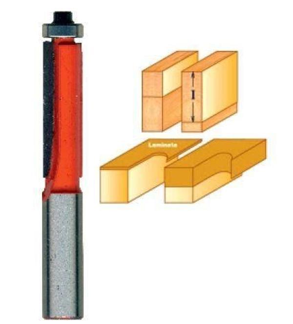 Topshop 14413 İki Ağız Rulmanlı Freze Bıçağı 6X10X50 mm - Image 1